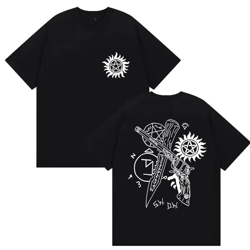2026 New Series TV Drama Supernatural Powers Tshirt Highquality Casual and Comfortable Mens Roundneck Printed Tshirt S
2026 New Series TV Drama Supernatural Powers Tshirt Highquality Casual and Comfortable Mens Roundneck Printed Tshirt S