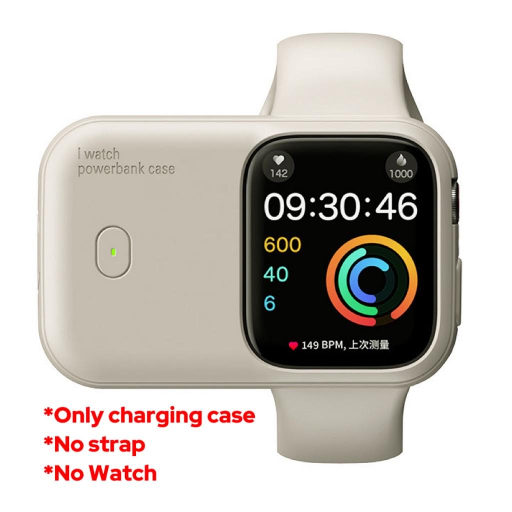 Портативное беспроводное зарядное устройство 1200 мАч Power Bank для Apple Watch 9 8 7 6 5 4 SE Ultra для iWatch Чехол для быстрой зарядки For Apple Watch 44mm слоновая кость
Портативное беспроводное зарядное устройство 1200 мАч Power Bank для Apple Watch 9 8 7 6 5 4 SE Ultra для iWatch Чехол для быстрой зарядки For Apple Watch 44mm слоновая кость
