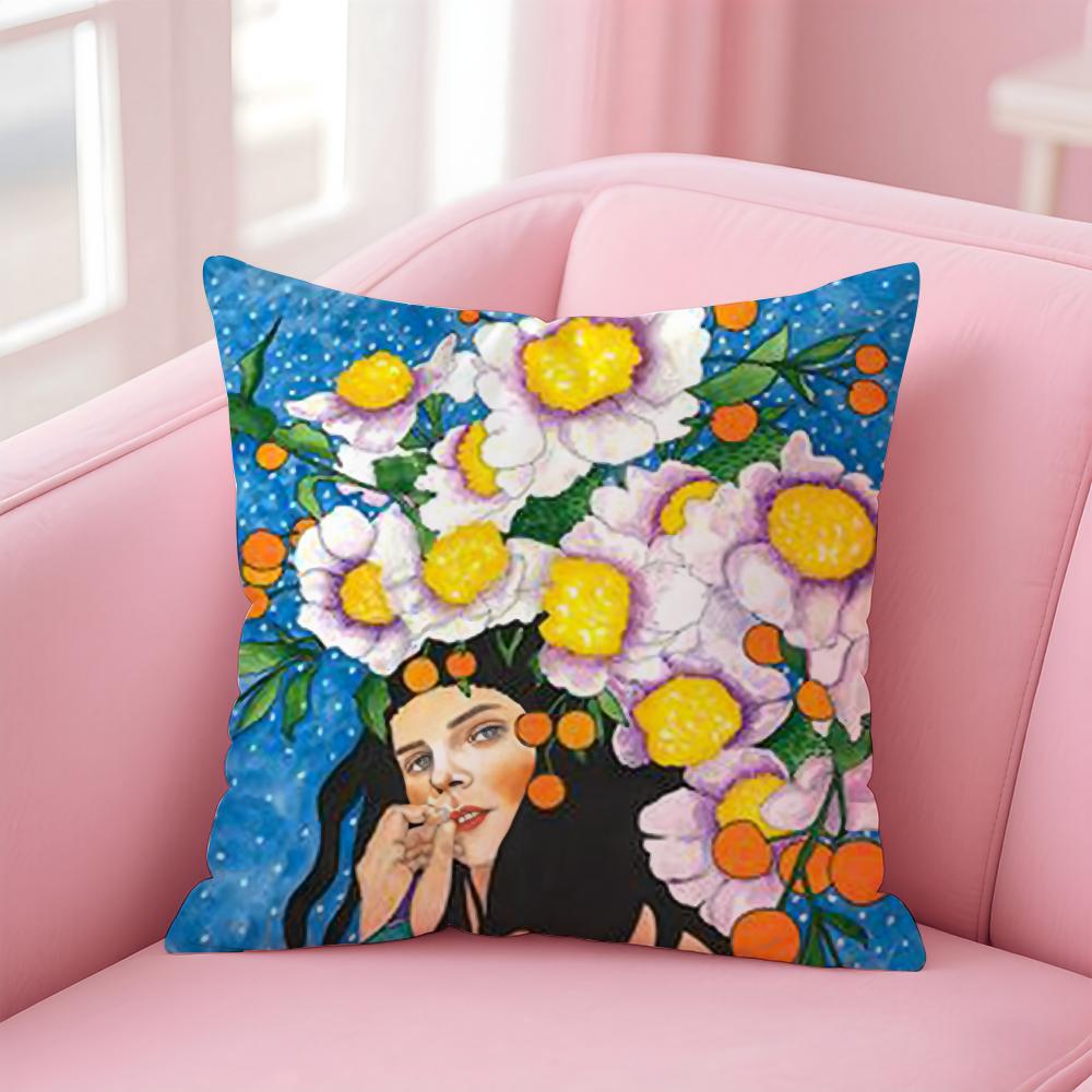 Vintage Abstract Hair Flower Cushion Cover Premium Comfort Reversible Pillow Cove -Two in One Design for Any Room & Car Interior 30cmx30cm
Vintage Abstract Hair Flower Cushion Cover Premium Comfort Reversible Pillow Cove -Two in One Design for Any Room & Car Interior 30cmx30cm