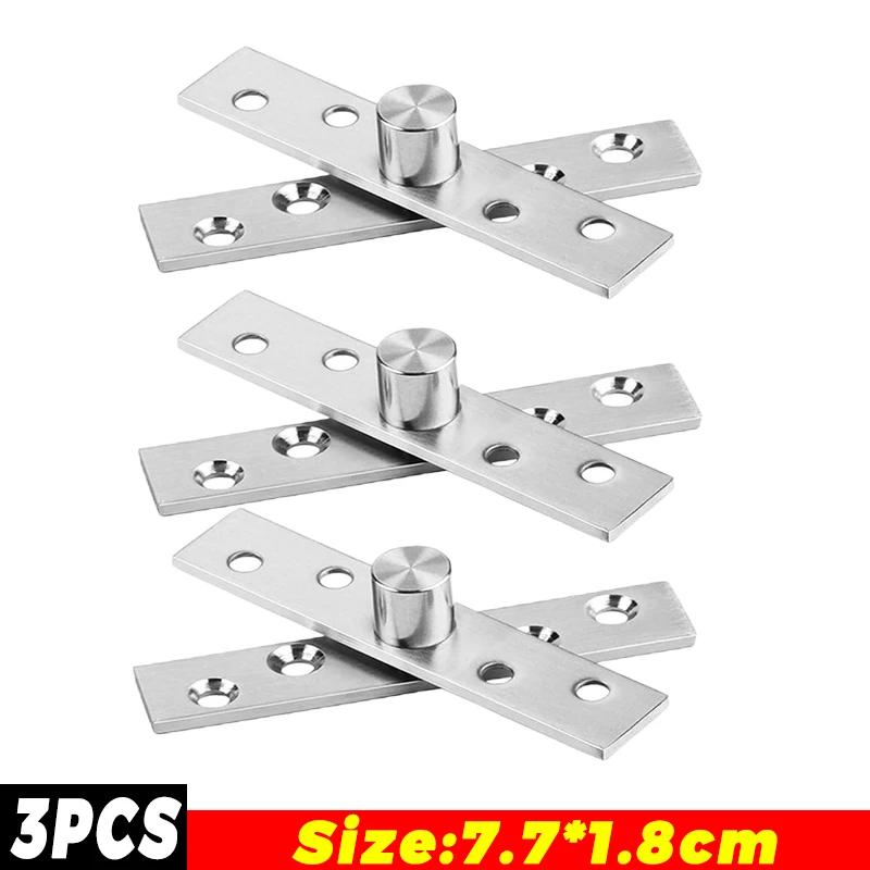 5/1PC Stainless Steel Pivot Hinges 360 Degree Rotating Hinge Closing Wardrobe Cabinet Door Concealed Hinges Furniture Hardware
5/1PC Stainless Steel Pivot Hinges 360 Degree Rotating Hinge Closing Wardrobe Cabinet Door Concealed Hinges Furniture Hardware