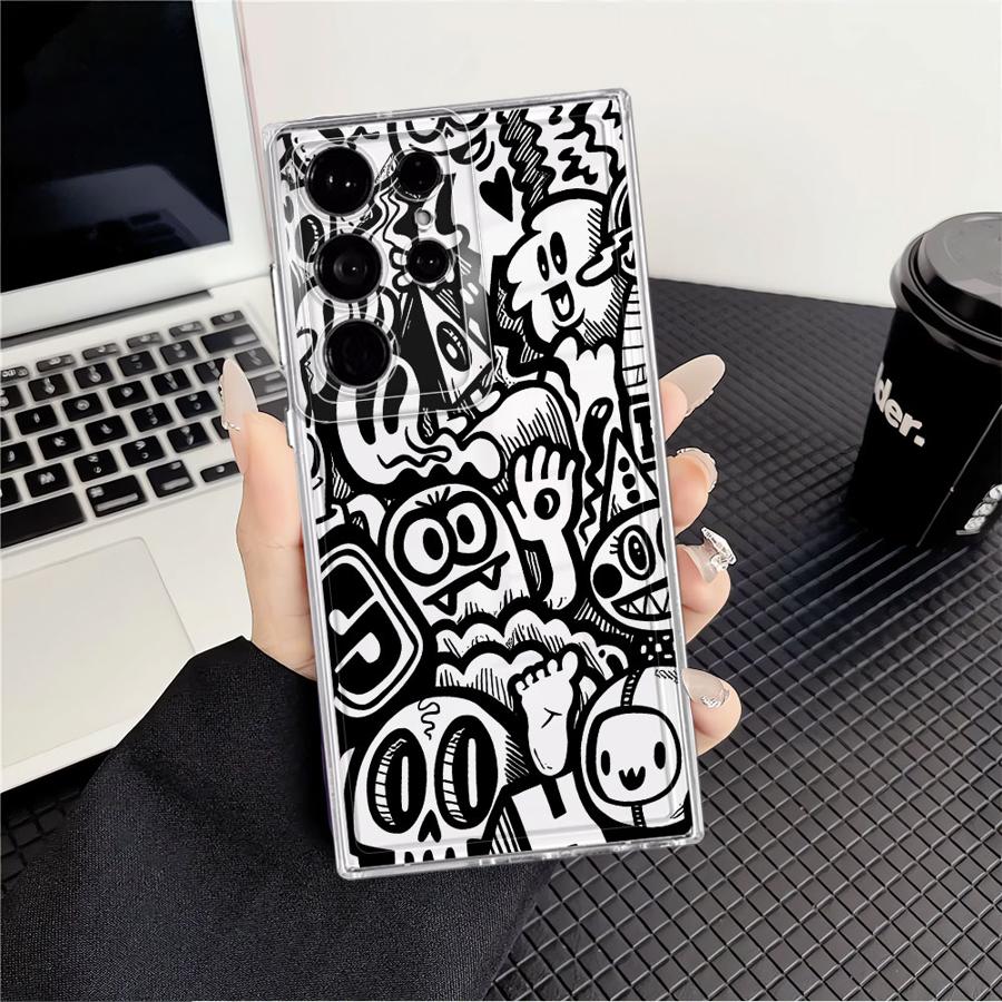 Черный чехол с граффити для Samsung Galaxy S26 S25 Edge S20 Plus S23 Ultra S21 Note 20 Ultra 10 S22 FE S24 Galaxy S24 Ultra
Черный чехол с граффити для Samsung Galaxy S26 S25 Edge S20 Plus S23 Ultra S21 Note 20 Ultra 10 S22 FE S24 Galaxy S24 Ultra