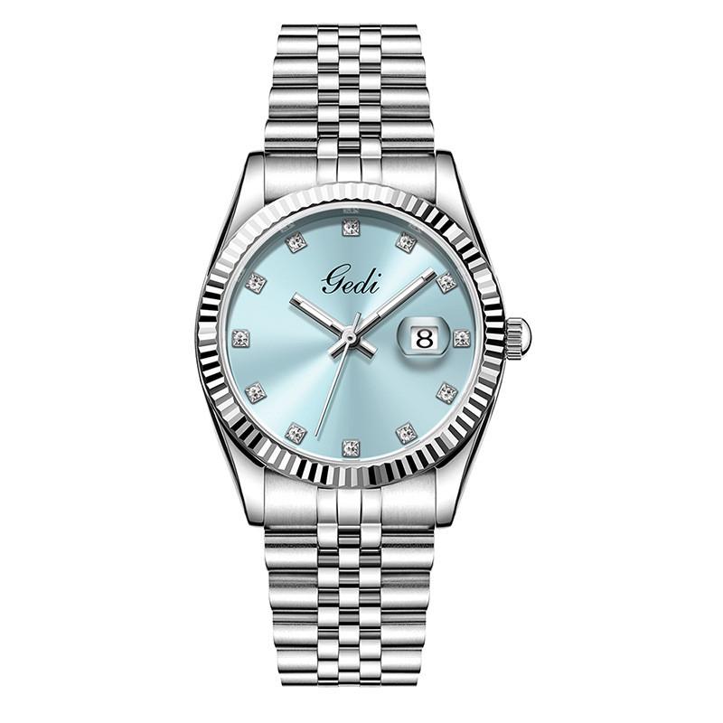 Womens Minimalist Steel Strap Watch With Date Function For Business And Casual Wear синій
Womens Minimalist Steel Strap Watch With Date Function For Business And Casual Wear синій