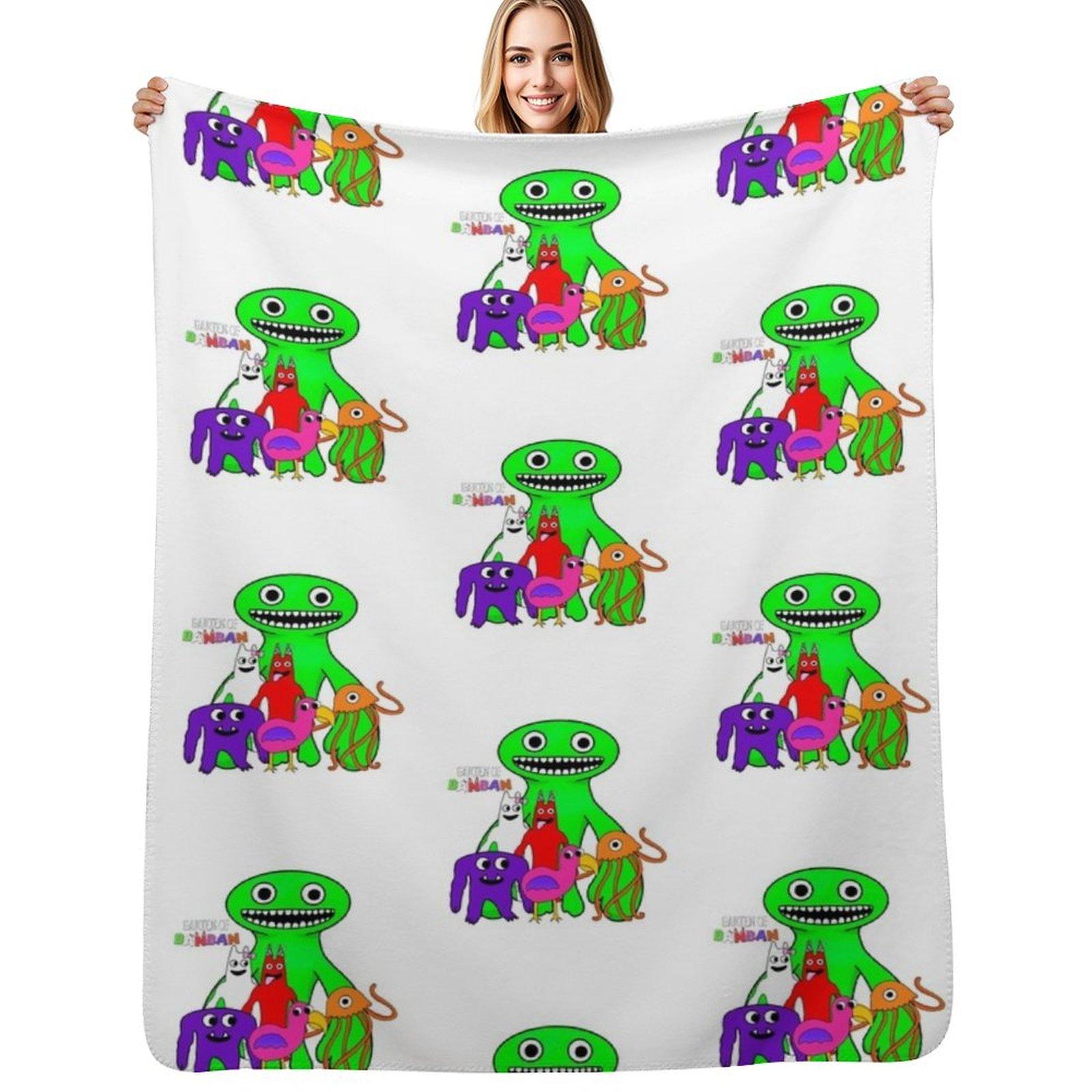 Garten of banban group all characters Throw Blanket Summer Cool Breathable Blanket for Sleeping 102x76cm(40x30in)
Garten of banban group all characters Throw Blanket Summer Cool Breathable Blanket for Sleeping 102x76cm(40x30in)