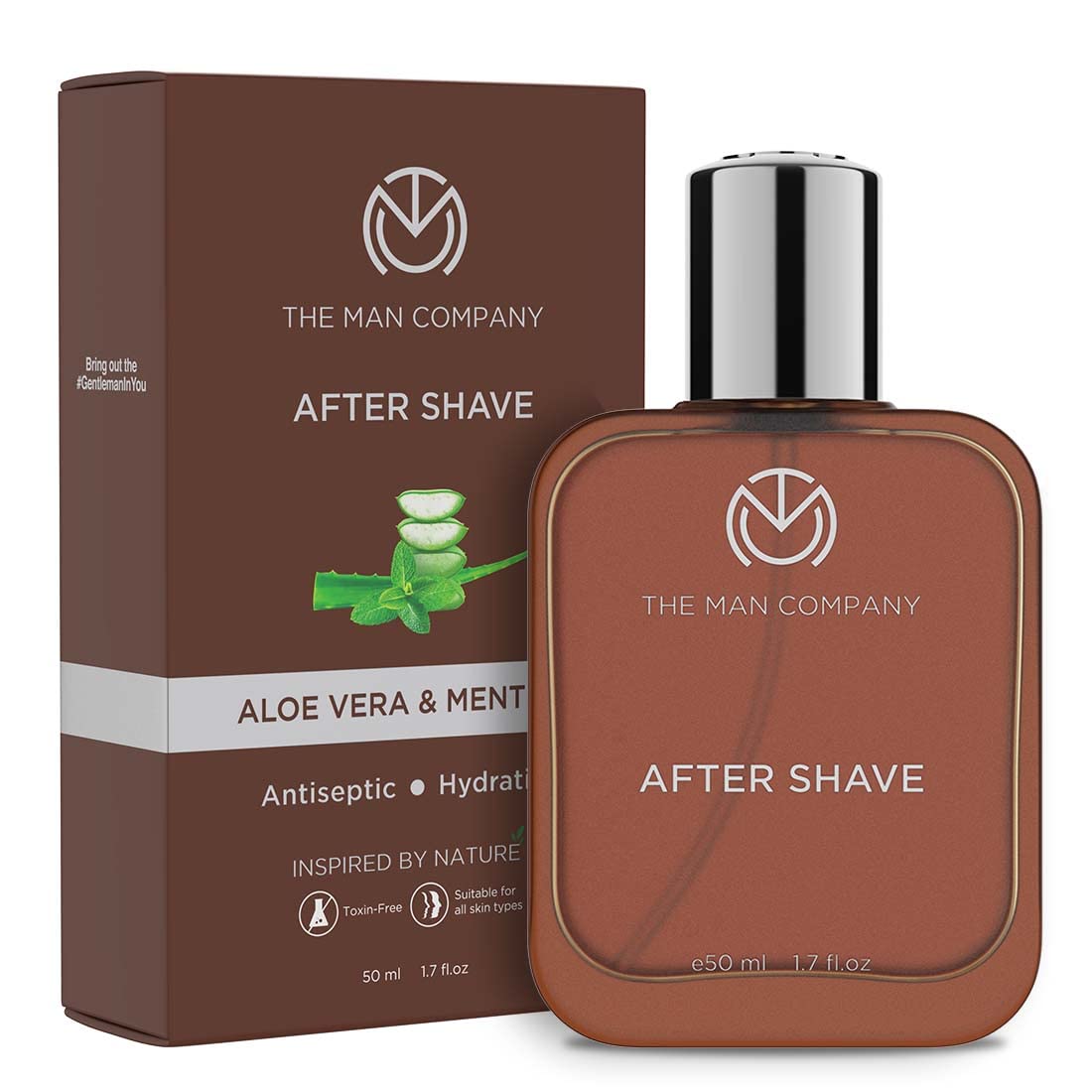 The Man Company After Shave Spray for Men with Aloe Vera & Menthol, Soothes, Calm, Fresh Skin, Post Shave Spray Lotion, 50Ml 50 ml
The Man Company After Shave Spray for Men with Aloe Vera & Menthol, Soothes, Calm, Fresh Skin, Post Shave Spray Lotion, 50Ml 50 ml