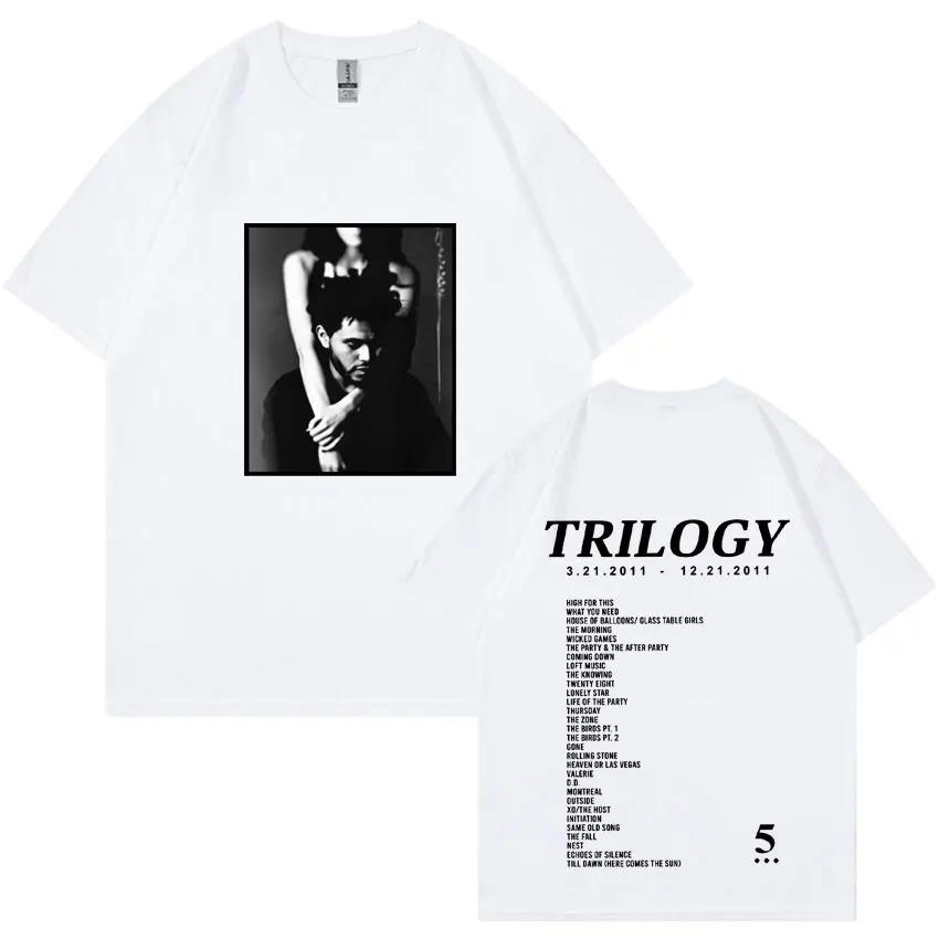 The Weeknd Trilogy Album Oversized TShirt Unisex Aesthetic Streetwear Casual Short Sleeve WOMEN And Unisex Tshirts S
The Weeknd Trilogy Album Oversized TShirt Unisex Aesthetic Streetwear Casual Short Sleeve WOMEN And Unisex Tshirts S