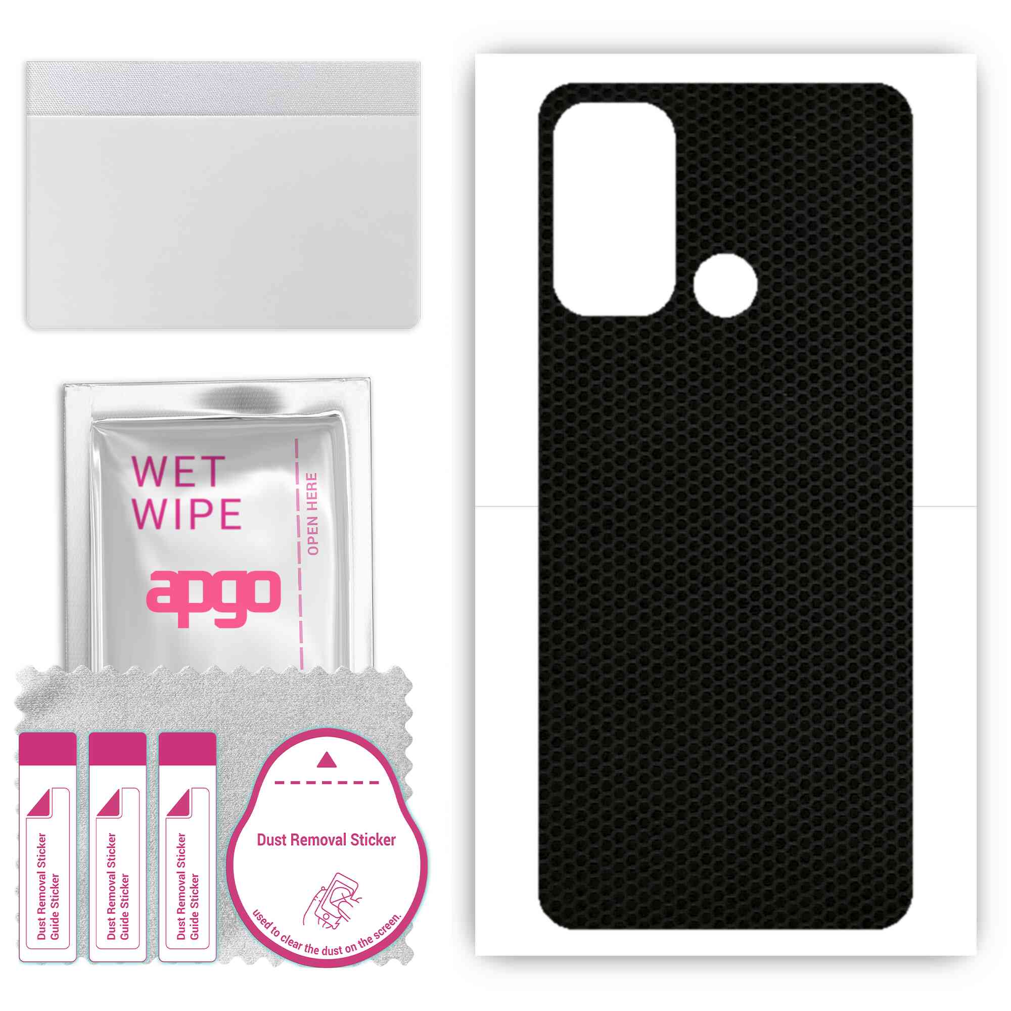 Apgo Protective Skin Sticker for the back compatible with Motorola Moto G60, Wrap Film, Foil, Vinyl - Pattern Matrix
Apgo Protective Skin Sticker for the back compatible with Motorola Moto G60, Wrap Film, Foil, Vinyl - Pattern Matrix