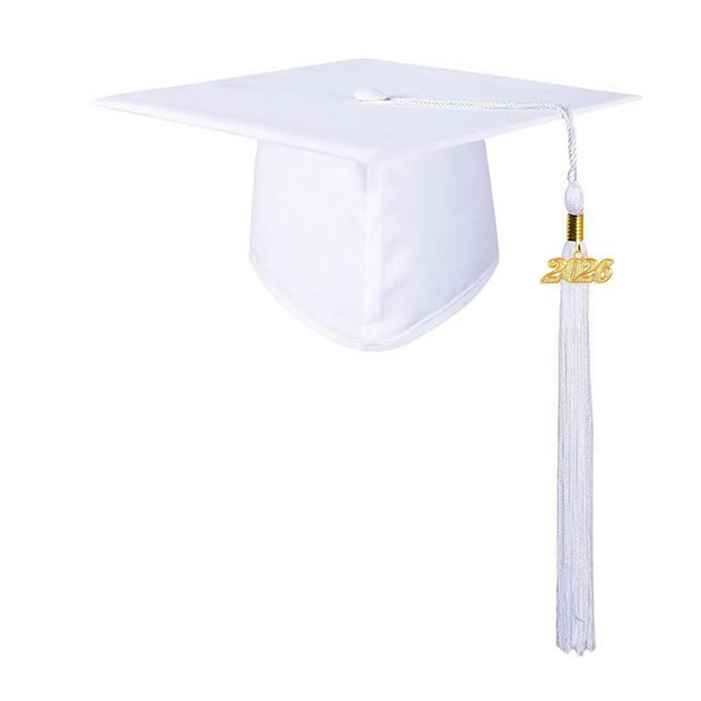 High-quality Graduation Cap Unisex Adjustable Graduation Cap with 2026 Year Tassel Charm Adult Matte Graduation Bachelor Master
High-quality Graduation Cap Unisex Adjustable Graduation Cap with 2026 Year Tassel Charm Adult Matte Graduation Bachelor Master