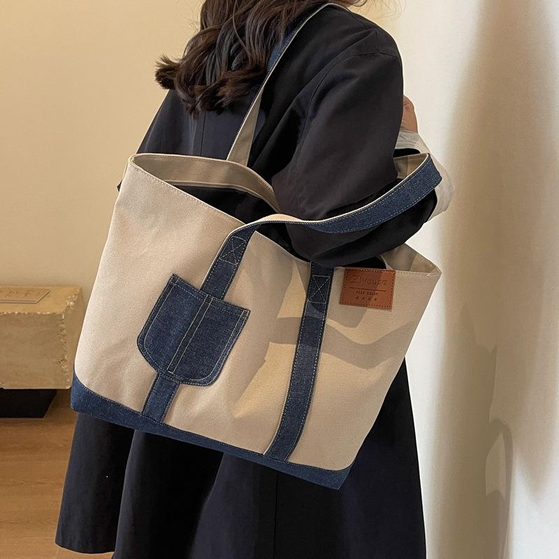 Canvas Large Bag Handbag Retro Shoulder Bag Fashion Women s Bag Women s Handbag Large Capacity Tote Bag Women s Bag коричневий
Canvas Large Bag Handbag Retro Shoulder Bag Fashion Women s Bag Women s Handbag Large Capacity Tote Bag Women s Bag коричневий