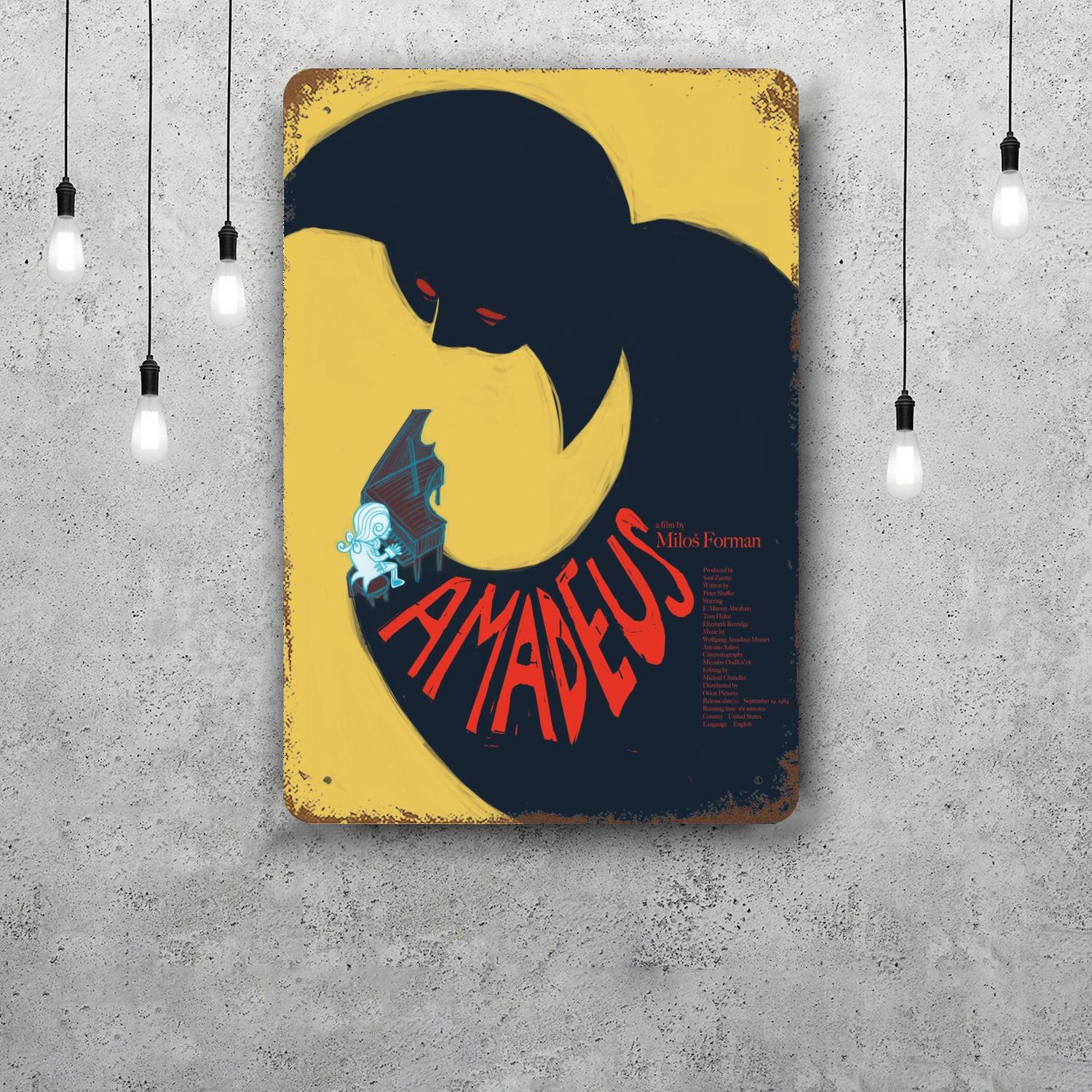 amadeus Movie Funny Bar Metal Sign Retro Plaque Vintage Sign Alcohol Drinker Pub Club Man Cave Kitchen Wall Decoration 20x30cm(7.8x11.8inch)
amadeus Movie Funny Bar Metal Sign Retro Plaque Vintage Sign Alcohol Drinker Pub Club Man Cave Kitchen Wall Decoration 20x30cm(7.8x11.8inch)