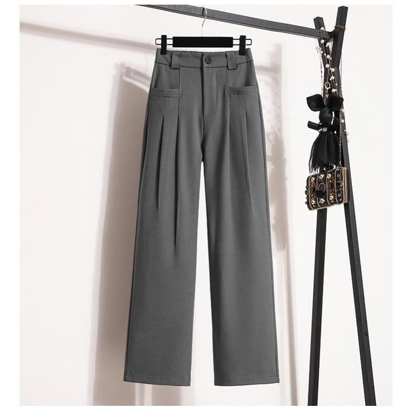 DIMANAF 2024 Большие размеры, новые длинные брюки, женские эластичные свободные брюки с высокой талией, свободные мягкие повседневные базовые однотонные брюки, широкие брюки 5XL 4XL серый
DIMANAF 2024 Большие размеры, новые длинные брюки, женские эластичные свободные брюки с высокой талией, свободные мягкие повседневные базовые однотонные брюки, широкие брюки 5XL 4XL серый