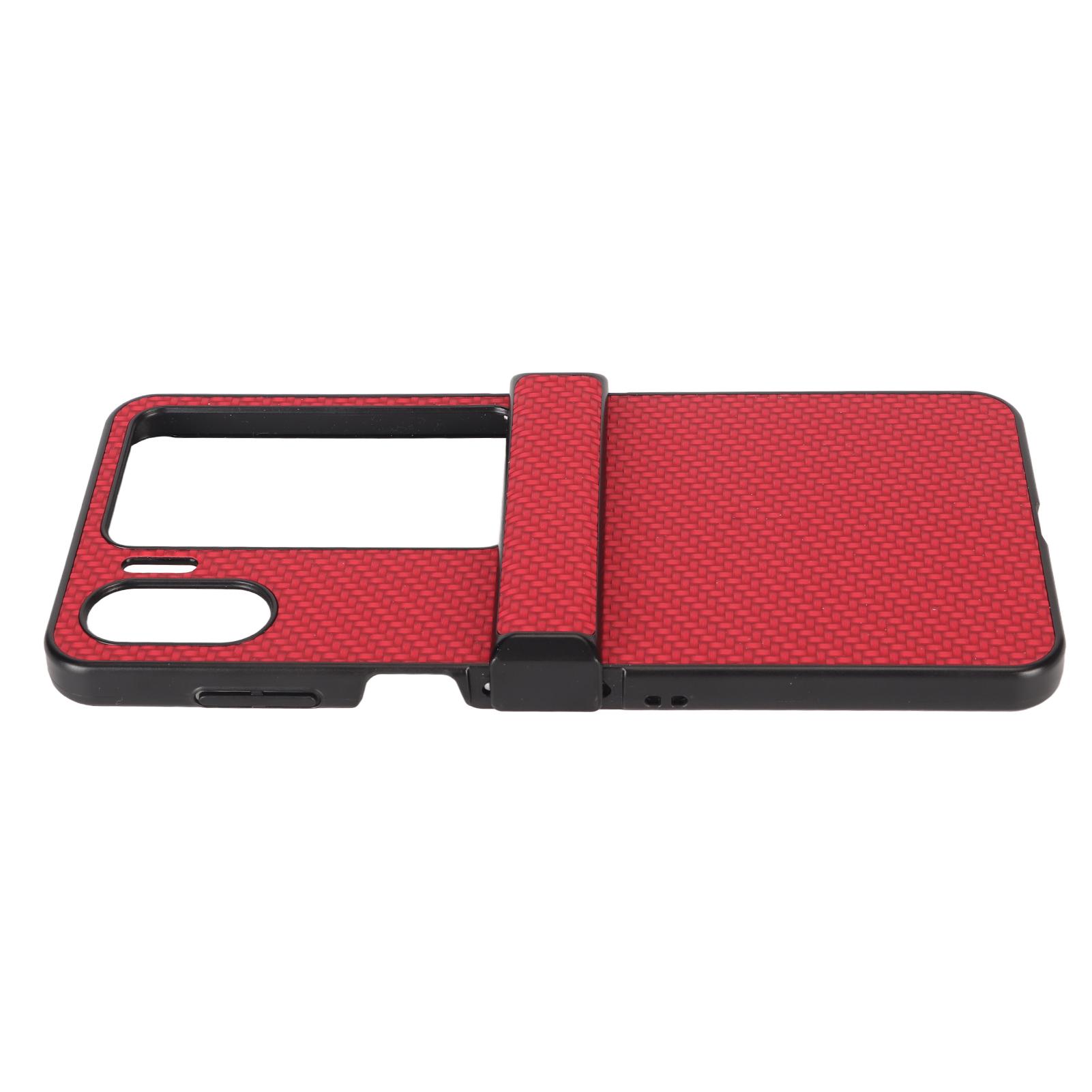 Phone Case for OPPO Find N2 Flip Carbon Fiber Texture Fold Mobile Phone Plastic Protective Case Red червоний
Phone Case for OPPO Find N2 Flip Carbon Fiber Texture Fold Mobile Phone Plastic Protective Case Red червоний