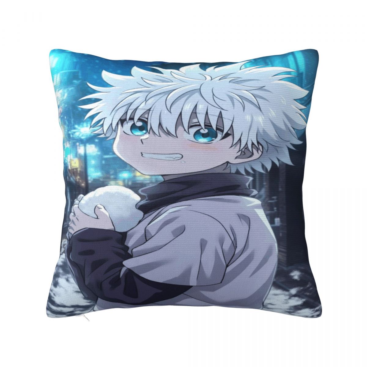 HXH Гон и Киллуа Охотник Принт Наволочка Чехол для подушки Накидка на подушку Теплая Декорация для сиденья На молнии Несколько размеров 12x12Inch
HXH Гон и Киллуа Охотник Принт Наволочка Чехол для подушки Накидка на подушку Теплая Декорация для сиденья На молнии Несколько размеров 12x12Inch