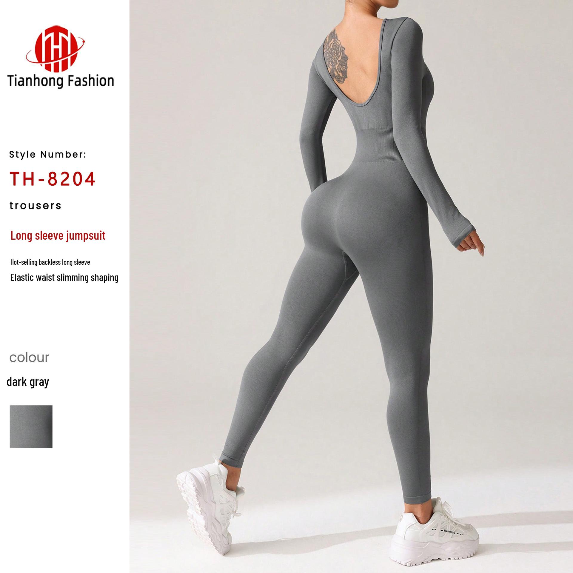 Women s European & American Style Long Sleeve Jumpsuit - Fitness & Yoga Bodysuit M темно-сірий
Women s European & American Style Long Sleeve Jumpsuit - Fitness & Yoga Bodysuit M темно-сірий