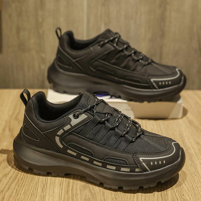 Canvas shoes autumn and winter retro thick-soled heightening large-size sports new outdoor hiking shoes 45 чорний
Canvas shoes autumn and winter retro thick-soled heightening large-size sports new outdoor hiking shoes 45 чорний