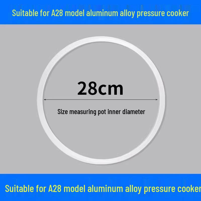 Универсальная силиконовая прокладка для скороварки, уплотнитель старого образца, размеры 20/22/24/26 см.
Универсальная силиконовая прокладка для скороварки, уплотнитель старого образца, размеры 20/22/24/26 см.