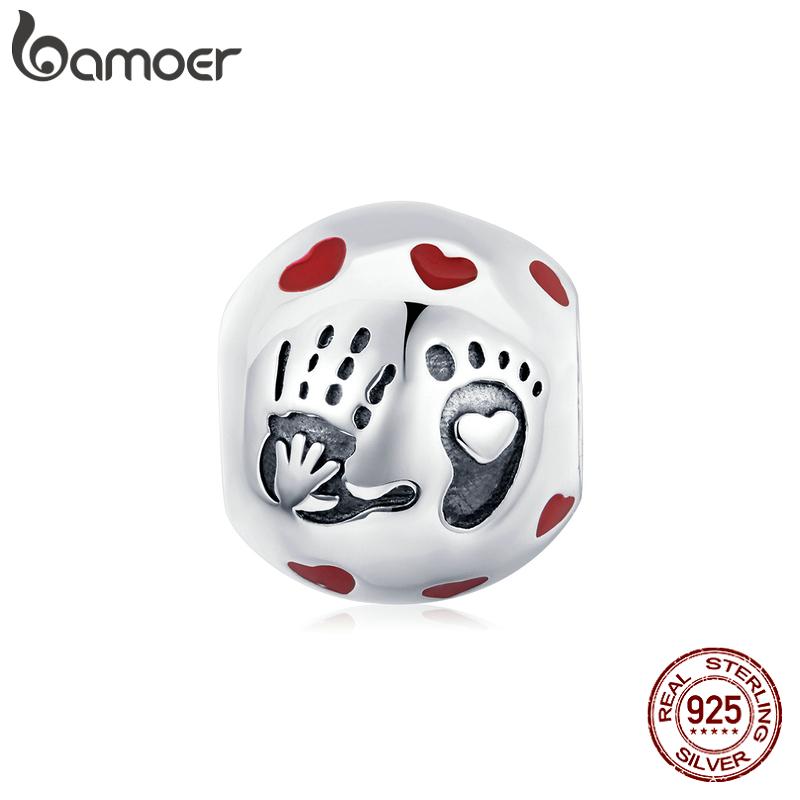 BAMOER Love in Palm для новорожденных, красная эмаль, узор в форме сердца, стерлинговое серебро 925 пробы, круглая подвеска из бисера для браслета
BAMOER Love in Palm для новорожденных, красная эмаль, узор в форме сердца, стерлинговое серебро 925 пробы, круглая подвеска из бисера для браслета