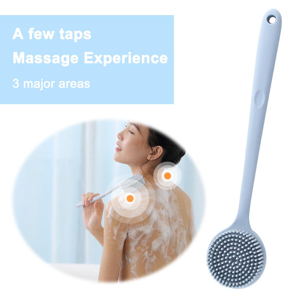 Silicone Bath Brush Long Handle Back Scrubber Non-Slip Exfoliating Brush Promote Blood Circulation Body Washing Brush for Shower China Mainland
Silicone Bath Brush Long Handle Back Scrubber Non-Slip Exfoliating Brush Promote Blood Circulation Body Washing Brush for Shower China Mainland