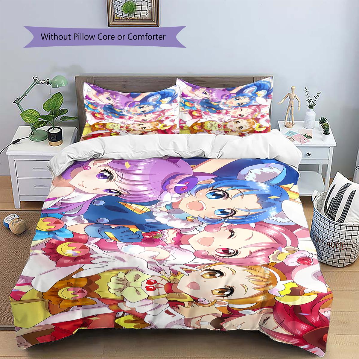 Pretty Cure Dreamy Illustration Duvet Cover & Pillowcases, Pretty Cure Fan Dreamy Bedding, Ideal Gift.chl 135x200cm
Pretty Cure Dreamy Illustration Duvet Cover & Pillowcases, Pretty Cure Fan Dreamy Bedding, Ideal Gift.chl 135x200cm