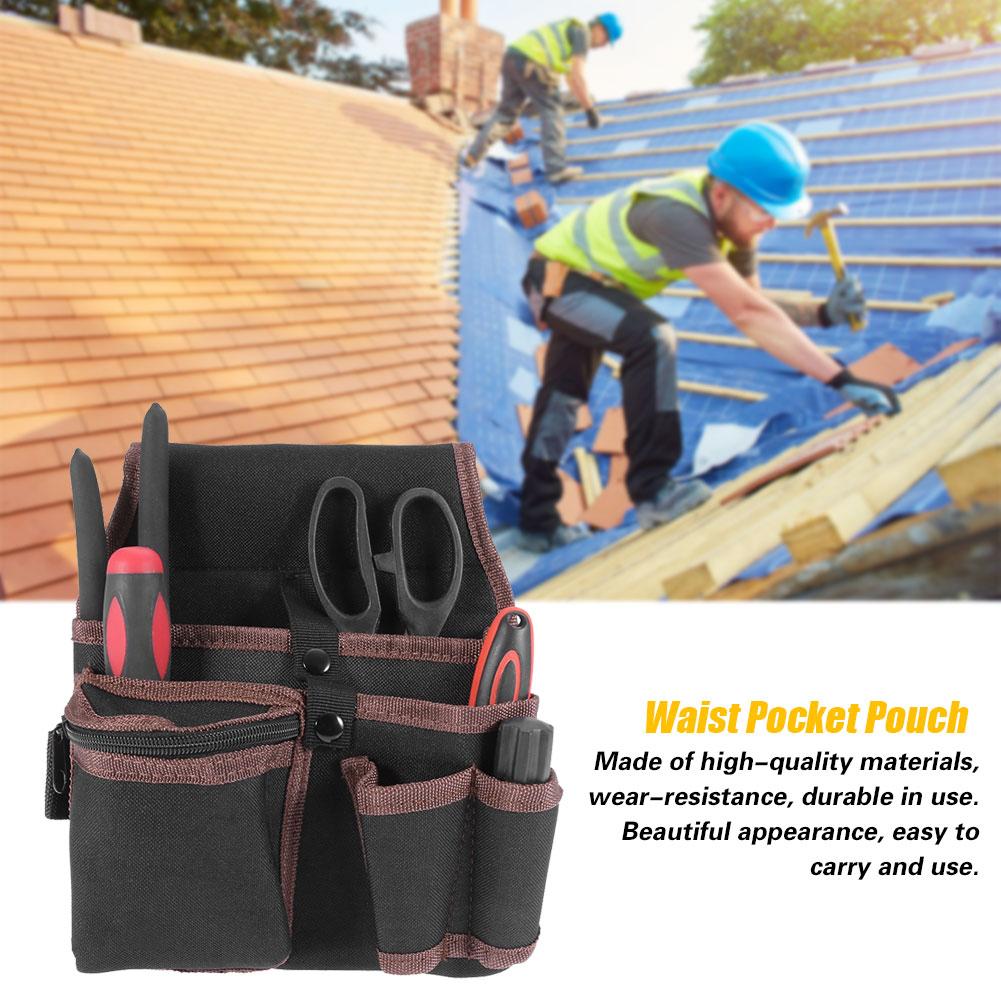 Многофункциональная сумка для инструментов электрика, поясной карман, поясной держатель для хранения, черный
Многофункциональная сумка для инструментов электрика, поясной карман, поясной держатель для хранения, черный
