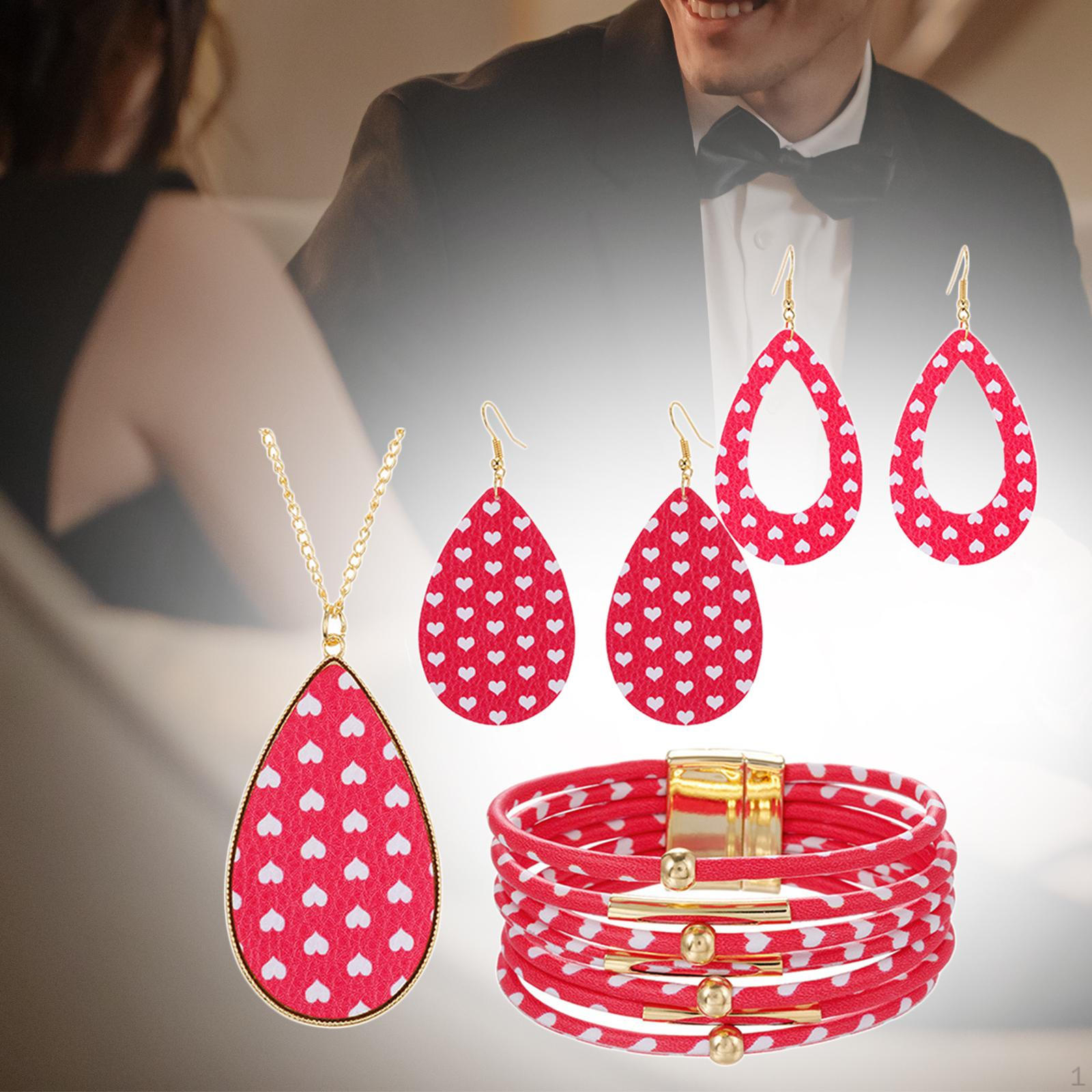 Jewelry Set for Women Featuring Bracelet And Earrings Special Occasions червоний
Jewelry Set for Women Featuring Bracelet And Earrings Special Occasions червоний