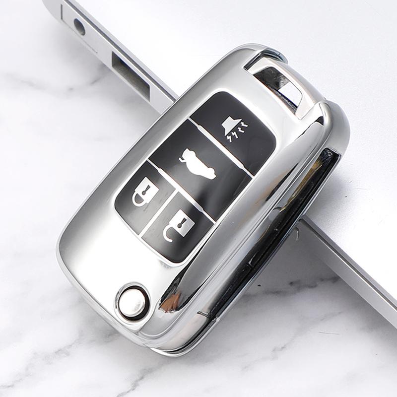 For Chevrolet Cruze Aveo Trax For Opel Astra Corsa Meriva Zafira Antara J Key Cover Case Fob TPU Key Shell Holder Protector срібний
For Chevrolet Cruze Aveo Trax For Opel Astra Corsa Meriva Zafira Antara J Key Cover Case Fob TPU Key Shell Holder Protector срібний