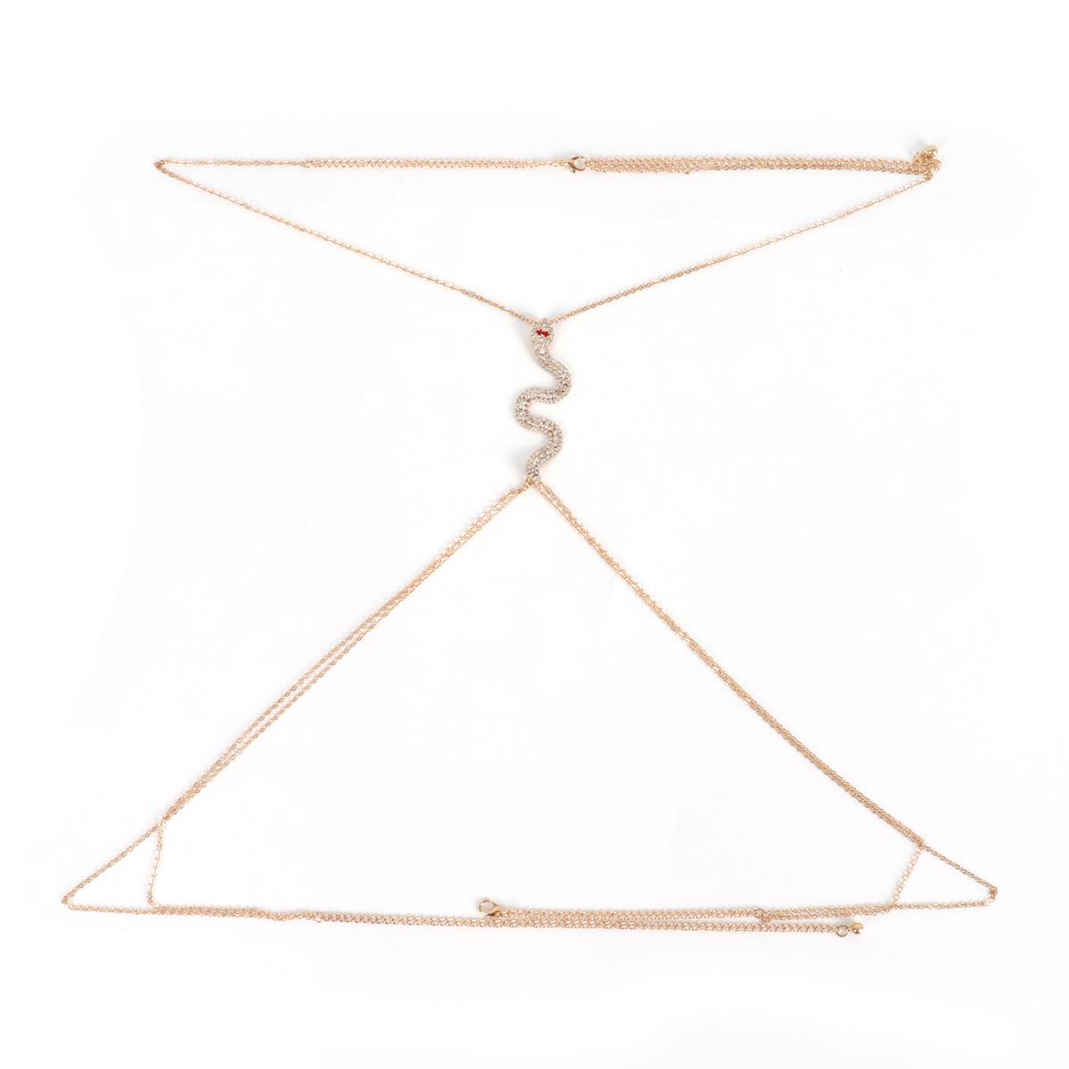 Cross-Border Rhinestone Crystal Necklace - European & American Nightclub Style Body Chain золотой
Cross-Border Rhinestone Crystal Necklace - European & American Nightclub Style Body Chain золотой