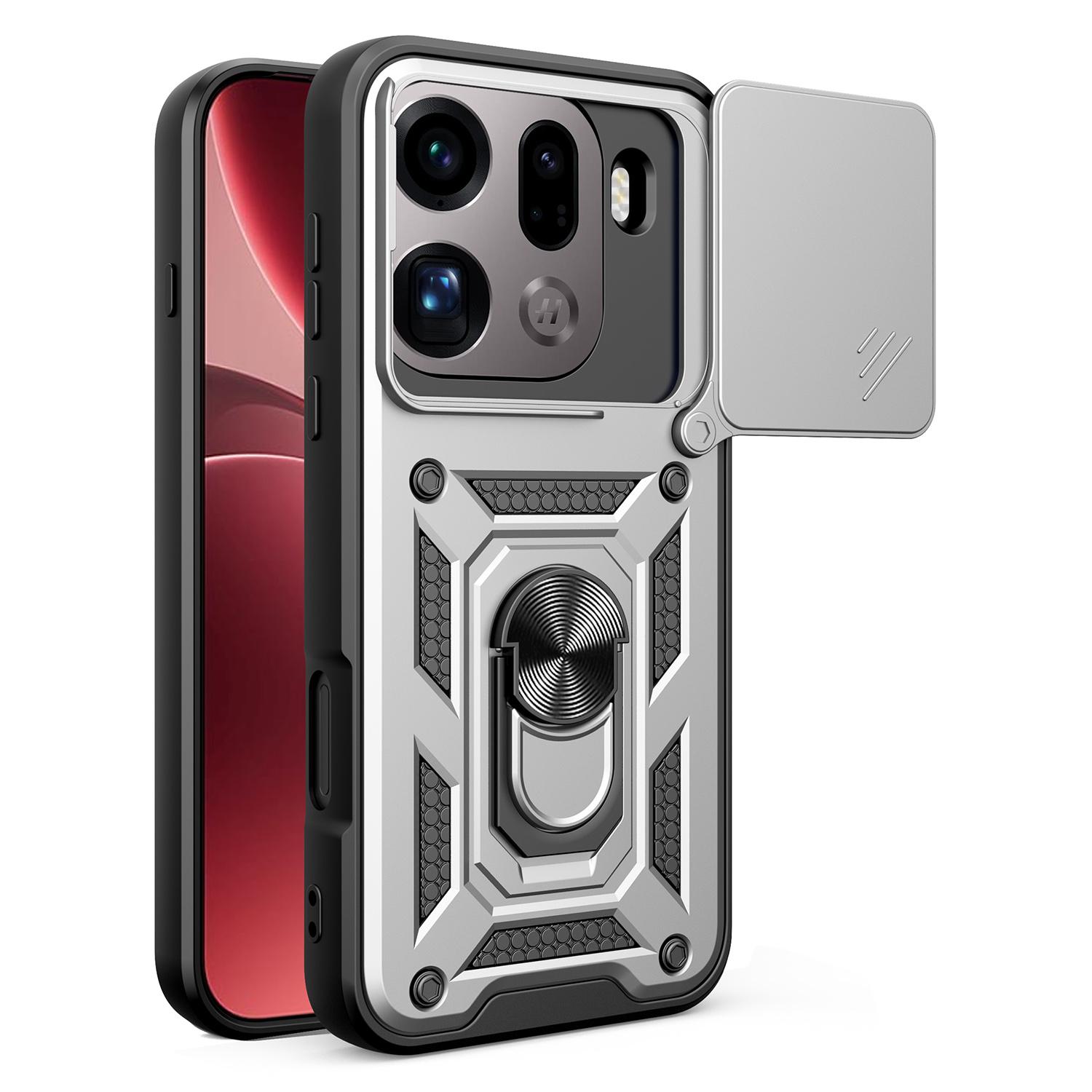 AMORUS For Oppo Find X9 Pro 5G Case Kickstand PC + TPU Phone Cover with Camera Lens Slider
AMORUS For Oppo Find X9 Pro 5G Case Kickstand PC + TPU Phone Cover with Camera Lens Slider