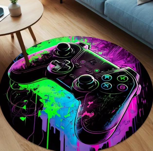 Circular Game Controller Design Fresh Outdoor Carpet Suitable for Living Room Bedroom Office Coffee Shop Living Room Carpet 80cm x 80cm
Circular Game Controller Design Fresh Outdoor Carpet Suitable for Living Room Bedroom Office Coffee Shop Living Room Carpet 80cm x 80cm
