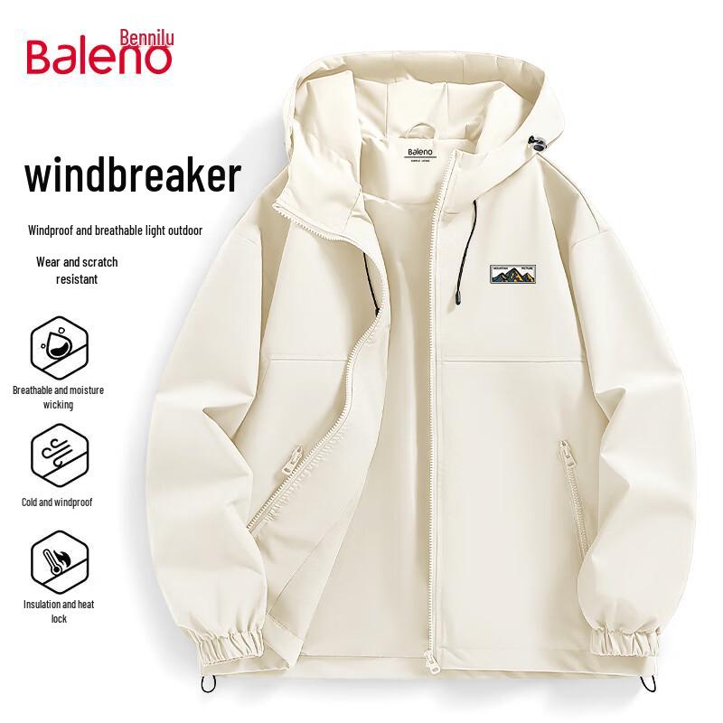 Baleno Men s Spring/Autumn Outdoor Hooded Windproof Jacket M
Baleno Men s Spring/Autumn Outdoor Hooded Windproof Jacket M