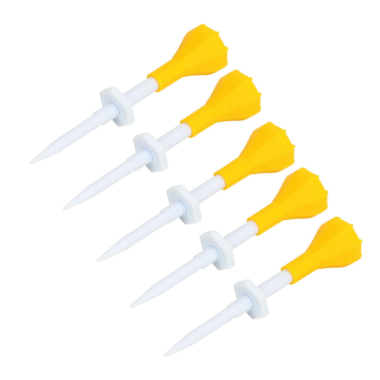 5 PCS Golf Rubber Tee Yellow Smooth Surface Shoot Better Scores Golf Tees Kit for Golf Trainning
5 PCS Golf Rubber Tee Yellow Smooth Surface Shoot Better Scores Golf Tees Kit for Golf Trainning