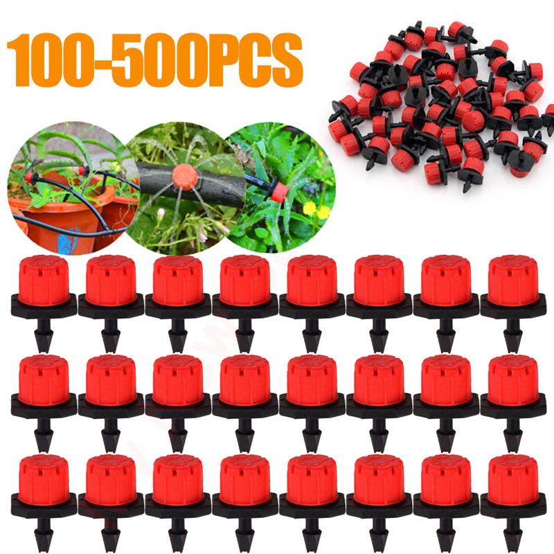 500PCS Irrigation Drippers Sprinklers Adjustable Water Dropper Head Sprinkler Flow Head Garden Watering Irrigation System 500pcs
500PCS Irrigation Drippers Sprinklers Adjustable Water Dropper Head Sprinkler Flow Head Garden Watering Irrigation System 500pcs