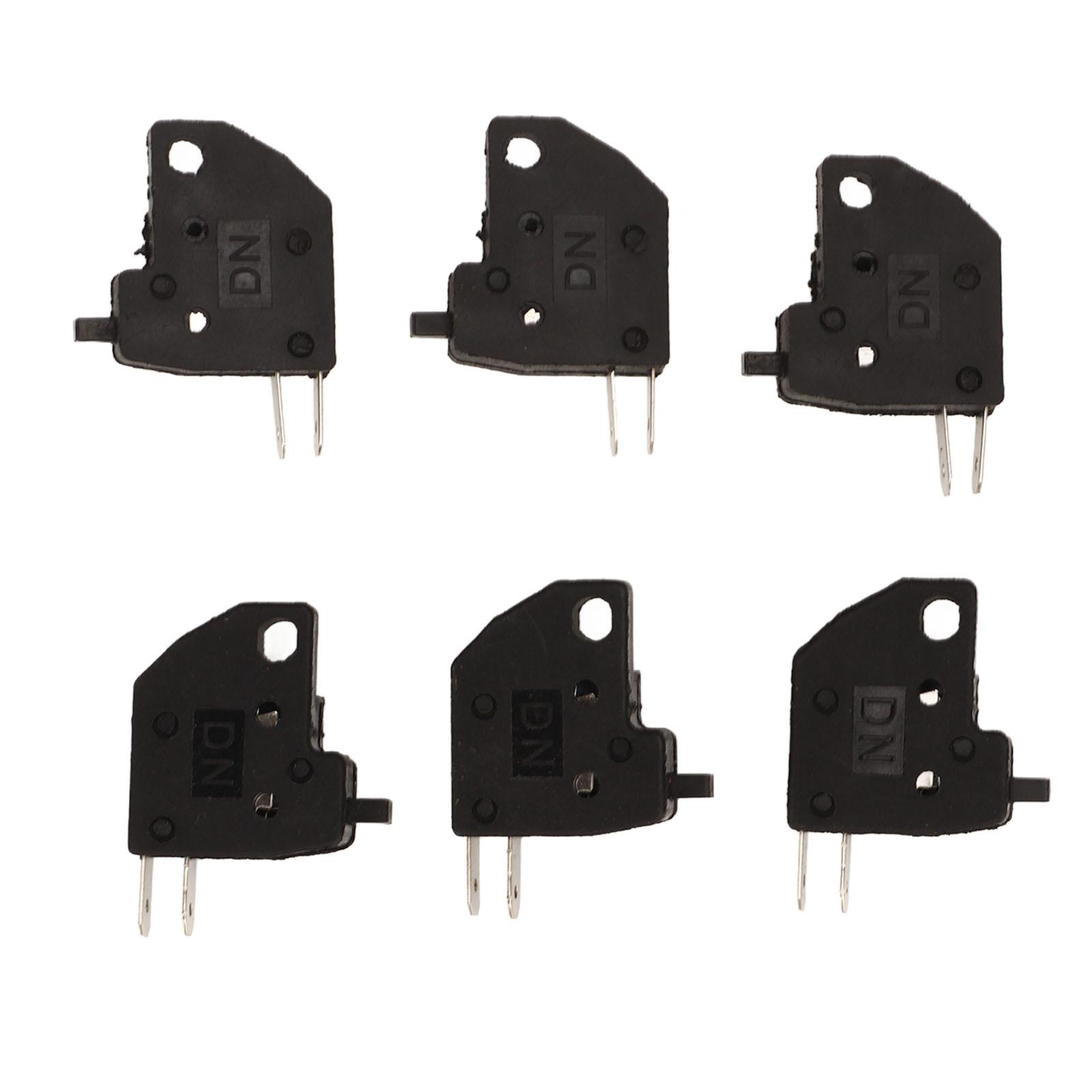 6PCS Motorcycle Brake Light Stop Switch Sensitive Compact Lightweight Black Replacement for Suzuki
6PCS Motorcycle Brake Light Stop Switch Sensitive Compact Lightweight Black Replacement for Suzuki