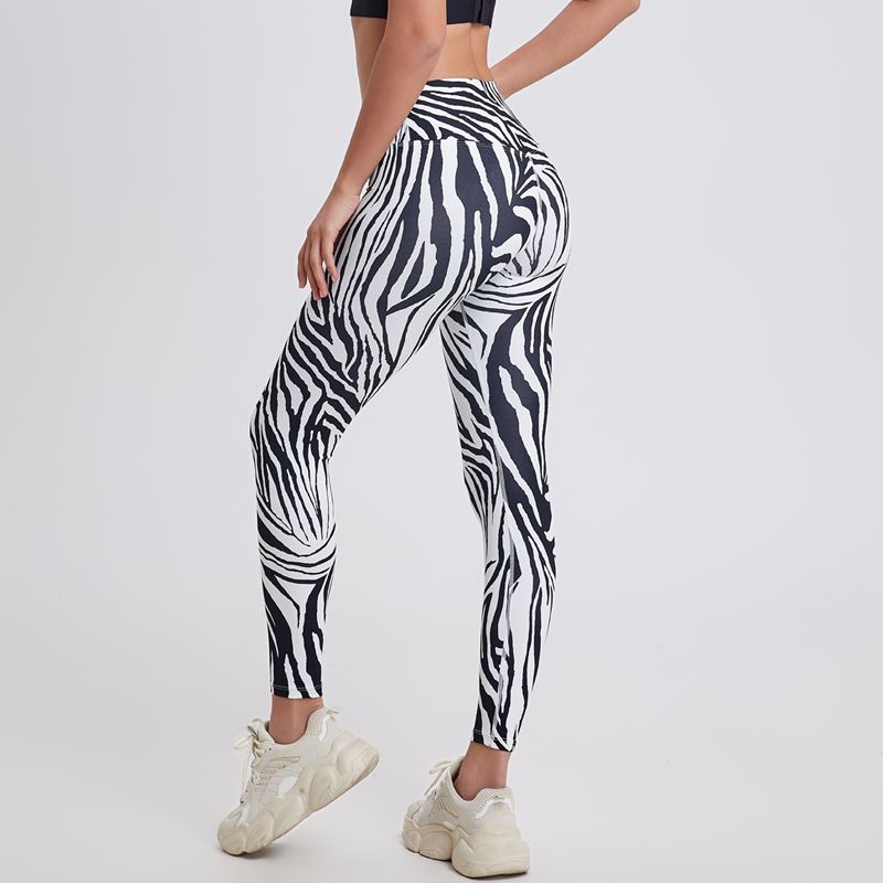 European and American Fitness Pants Women Peach Hip Zebra Pattern Yoga Pants High Waist Buttock Lifting 2024 New Outer Wear Training Pilates Black and white zebra pattern M
European and American Fitness Pants Women Peach Hip Zebra Pattern Yoga Pants High Waist Buttock Lifting 2024 New Outer Wear Training Pilates Black and white zebra pattern M