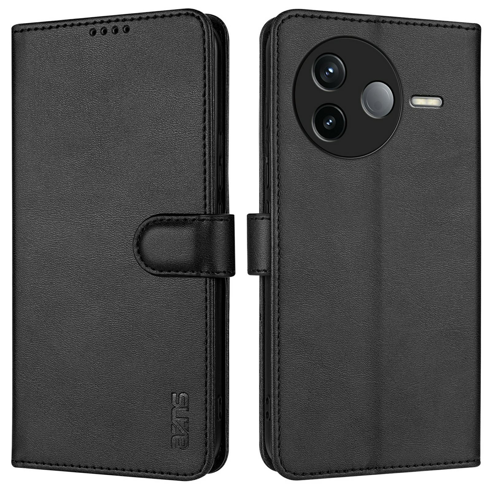 AZNS For Xiaomi Poco F7 Pro 5G/Redmi K80 5G Case PU Leather Wallet Phone Cover Black
AZNS For Xiaomi Poco F7 Pro 5G/Redmi K80 5G Case PU Leather Wallet Phone Cover Black