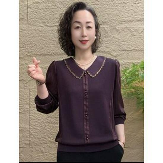 Autumn Long-Sleeve T-Shirt for Middle-Aged and Elderly Women 3XL
Autumn Long-Sleeve T-Shirt for Middle-Aged and Elderly Women 3XL