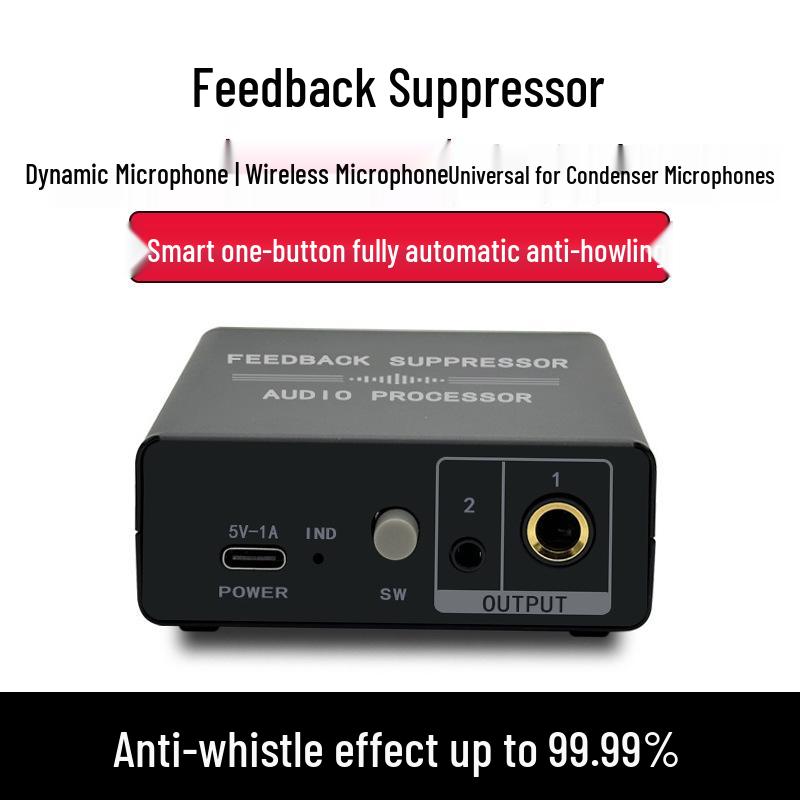 Compact Outdoor & Home Live Streaming Microphone with Feedback Control and Anti-Howling Technology 3 In 2 Out чорний
Compact Outdoor & Home Live Streaming Microphone with Feedback Control and Anti-Howling Technology 3 In 2 Out чорний