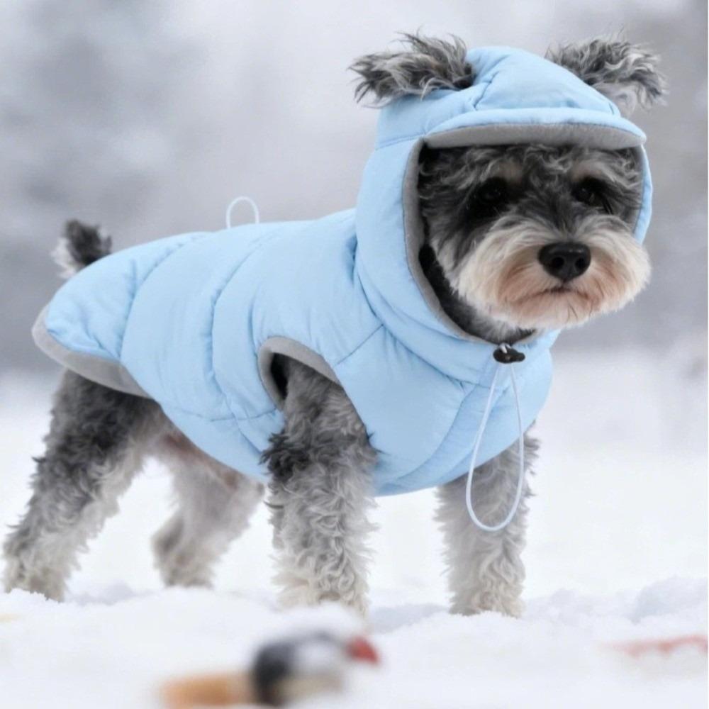 Thickened Winter Cotton Coat Comfortable Fleece Puppy Clothes High Neck Dog Down Jacket Daily Use S светло-синий
Thickened Winter Cotton Coat Comfortable Fleece Puppy Clothes High Neck Dog Down Jacket Daily Use S светло-синий