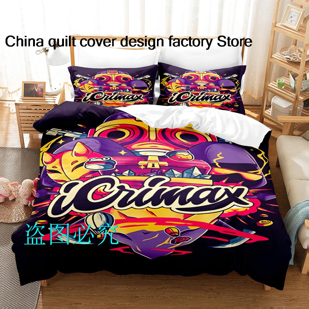 Burgerpommes Icrimax Bedding Set Single Twin Full Queen King Size Bed Set Kids Bedroom Duvetcover Sets Anime Bed Sheet Set EU SK(260*220cm)3pcs
Burgerpommes Icrimax Bedding Set Single Twin Full Queen King Size Bed Set Kids Bedroom Duvetcover Sets Anime Bed Sheet Set EU SK(260*220cm)3pcs