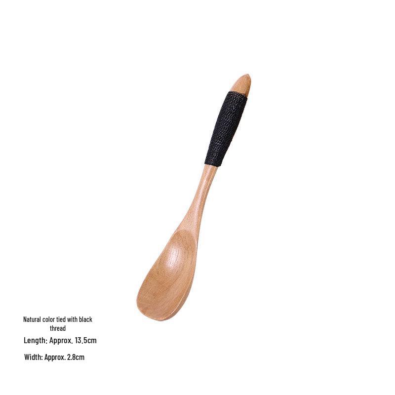 Japanese Wooden Children s Soup, Dessert, and Coffee Stirring Spoon with Tied String Handle
Japanese Wooden Children s Soup, Dessert, and Coffee Stirring Spoon with Tied String Handle