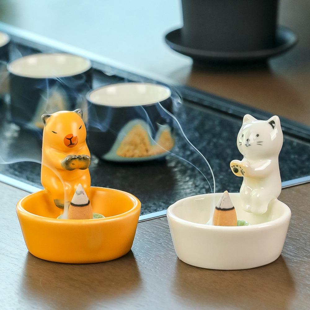 Durable Capybara Candle Holder High Tempe Capybara Aromatherapy Candle Holder Decoration
Durable Capybara Candle Holder High Tempe Capybara Aromatherapy Candle Holder Decoration