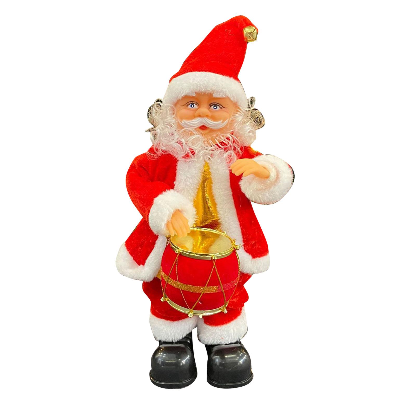 Электрическая поющая танцующая музыкальная фигурка Санта-Клауса, работающая от батареек, рождественская игрушка Санта для дома
Электрическая поющая танцующая музыкальная фигурка Санта-Клауса, работающая от батареек, рождественская игрушка Санта для дома