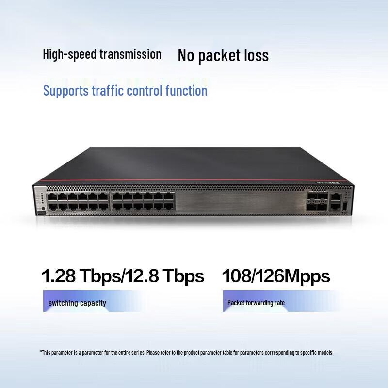 Huawei S5735S-H24U4X-A 10G PoE Switch
Huawei S5735S-H24U4X-A 10G PoE Switch