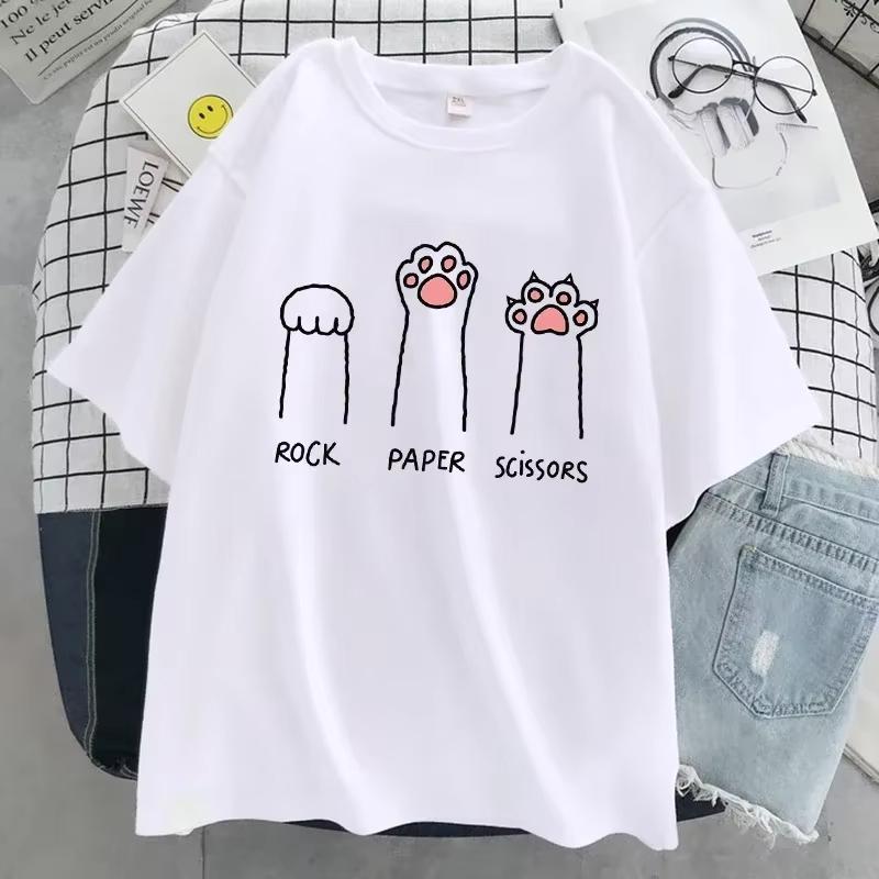 2026 Stone Scissors Paper Fun Cat Print Summer Soft Top Fashion Casual ShortSleeved Streetwear TShirt 2XL
2026 Stone Scissors Paper Fun Cat Print Summer Soft Top Fashion Casual ShortSleeved Streetwear TShirt 2XL