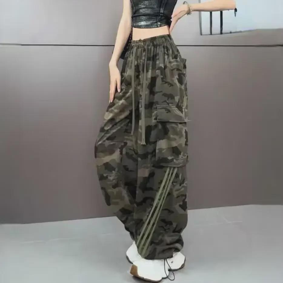 Women s Striped Camouflage Overalls - Casual, Slim, Wide-Leg Pants for Spring & Autumn 2024 Trend 2XL армія зелений колір
Women s Striped Camouflage Overalls - Casual, Slim, Wide-Leg Pants for Spring & Autumn 2024 Trend 2XL армія зелений колір
