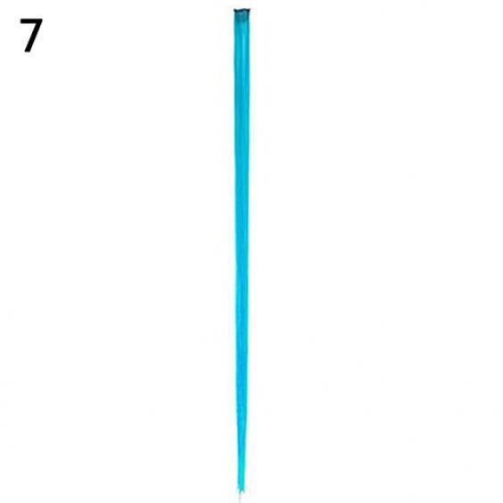 Женские разноцветные длинные прямые синтетические заколки для наращивания волос 1
Женские разноцветные длинные прямые синтетические заколки для наращивания волос 1