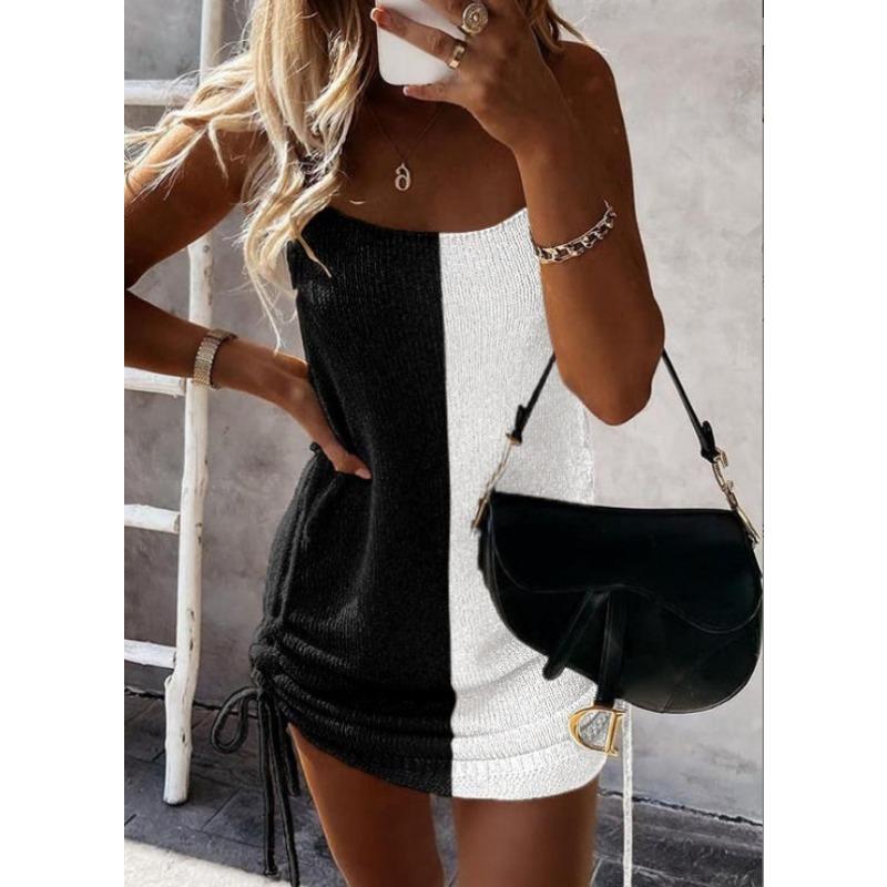 YYFS Жіноча мода, літо, весна, однотонні повсякденні сукні без рукавів, підтяжки, середня лінія талії S
YYFS Жіноча мода, літо, весна, однотонні повсякденні сукні без рукавів, підтяжки, середня лінія талії S