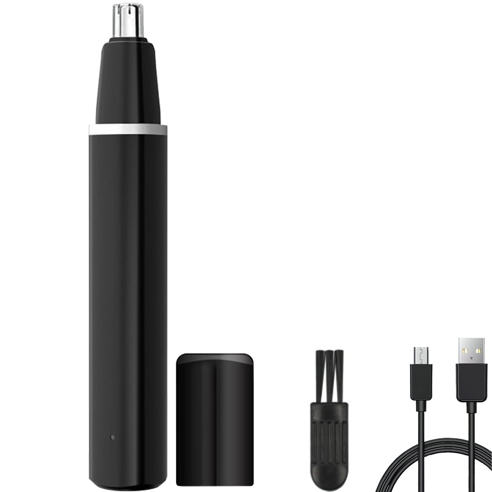 Nose Hair Cutter for USB Nose Hair Ear Eyebrow Bare Hair Nose Hair Easy to Low Brush Included Men, Rechargeable, Treatment, Hair, Cutter, Cutter, чорний
Nose Hair Cutter for USB Nose Hair Ear Eyebrow Bare Hair Nose Hair Easy to Low Brush Included Men, Rechargeable, Treatment, Hair, Cutter, Cutter, чорний