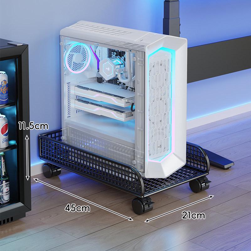 Mobile Trolley with Wheels for Computer Riser and Storage
Mobile Trolley with Wheels for Computer Riser and Storage