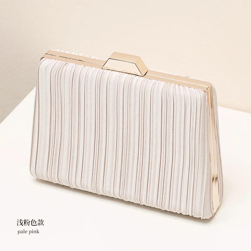 Women Classic Pleated Design Shiny Handheld Evening Bag with Rhinestone Decoration Shoulder Bags Party Prom Purses and Handbags
Women Classic Pleated Design Shiny Handheld Evening Bag with Rhinestone Decoration Shoulder Bags Party Prom Purses and Handbags