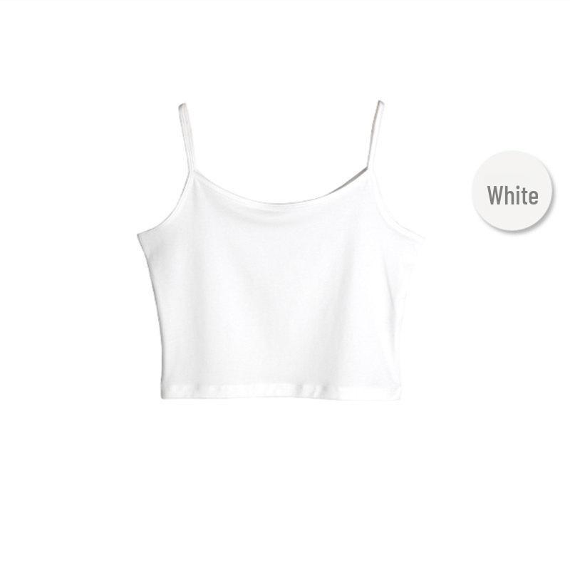 Women s Pure Cotton Camisole: White or Black, Small to Plus Size, Sexy Back Design for Spring and Summer Layers S (70-90 jin)
Women s Pure Cotton Camisole: White or Black, Small to Plus Size, Sexy Back Design for Spring and Summer Layers S (70-90 jin)